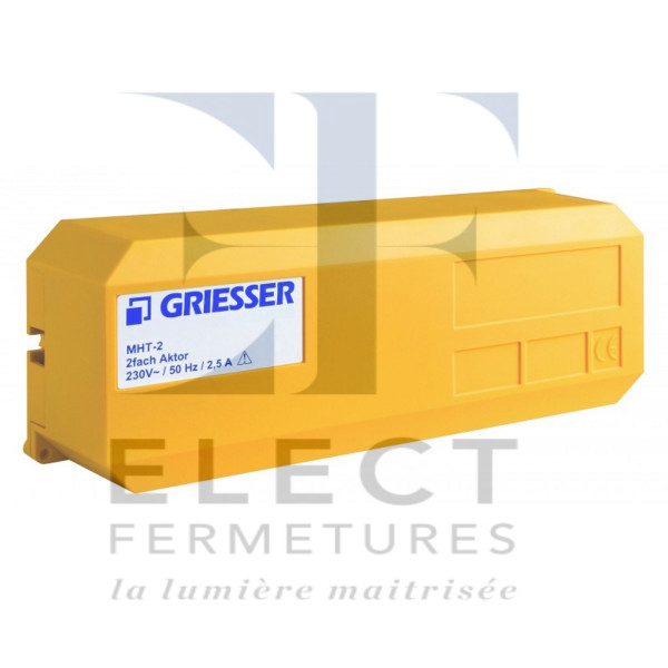 MHT-2 COMMANDE MOTEUR POUR 2 MOTEURS Tous les produits Griesser